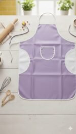 Waterproof Kitchen Apron With Side Towel Parachute Fabric - Image 3