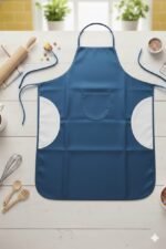 Waterproof Kitchen Apron With Side Towel Parachute Fabric - Image 2