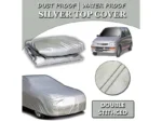WATER & DUST PROOF DAIHATSU COURE CAR BODY COVER SILVER PARACHUTE - Image 3