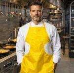 Waterproof Kitchen Apron With Side Towel Parachute Fabric - Image 8