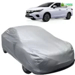 WATER & DUST PROOF HONDA CITY TOP COVER SILVER PARACHUTE WITH BAG