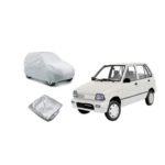 WATER & DUST PROOF SUZUKI MEHRAN CAR BODY COVER SILVER PARACHUTE - Image 2