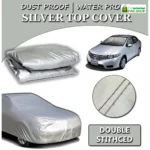 WATER & DUST PROOF HONDA CITY TOP COVER SILVER PARACHUTE WITH BAG - Image 2
